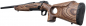 Preview: Browning X-BOLT Eclipse Hunter Brown Threaded Repetierbüchse