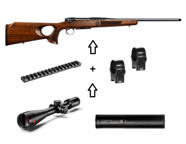 Heym SR30 Ranger-T + ZF Leica + ... - Power Pacs - Komplettpaket