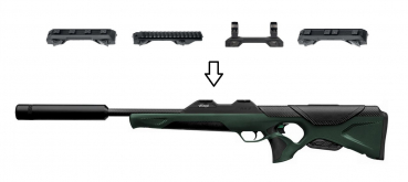 Walther RS3 Pro Pine inkl. Schalldämpfer - Repetierbüchse