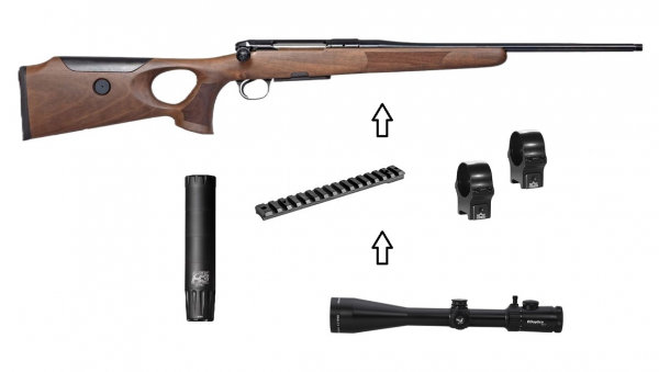 Heym SR30 Ranger-UT + ZF DDoptics + ... -  Jungjägerpaket