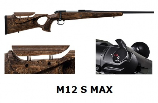 Mauser M12 MAX (Handspannung) Mündungsgewinde Repetierbüchse